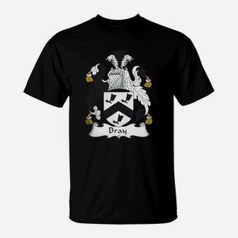 Bray Coat Of Arms Irish Family Crests T-Shirt - Seseable