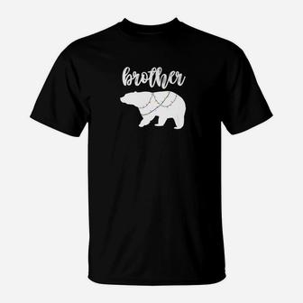 Brother Bear Polar Bear String Lights Christmas Pajama T-Shirt - Seseable