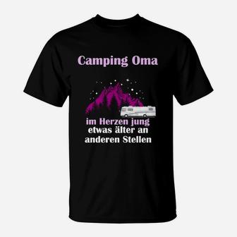 Camping Für Begeisterte Junggebliebene T-Shirt - Seseable