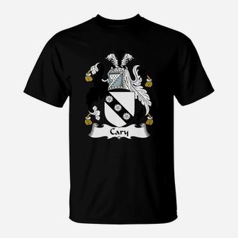 Cary Family Crest / Coat Of Arms British Family Crests T-Shirt | Seseable UK