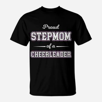 Cheerleading Step Mom Women From Stepdaughter T-Shirt | Seseable CA