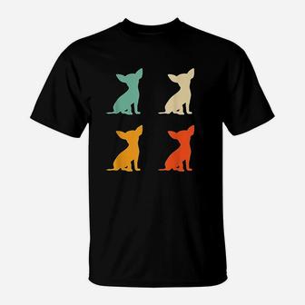 Chihuahua Gift For Dog Lover Retro Chihuahua Vintage Dog T-Shirt - Seseable
