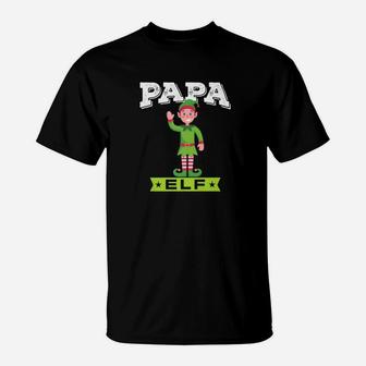 Christmas Shirts Papa Elf S Dad Men Father Holiday Gifts T-Shirt | Seseable FR