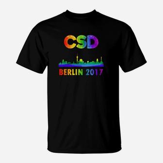Christopher Street Day Berlin 2017 T-Shirt - Seseable