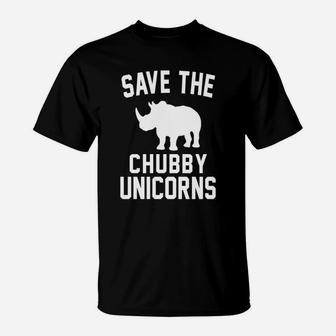 Chubby Unicorns Tshirt T-Shirt - Seseable