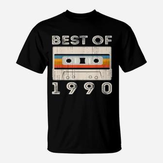 Classic 1990 Retro Cassette Tape Vintage T-Shirt - Seseable