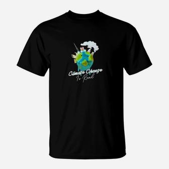 Climate Change Is Real Stand Up For Science T-Shirt - Seseable