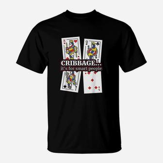 Cribbage Gift For Playing Card Board Game Players T-Shirt - Seseable