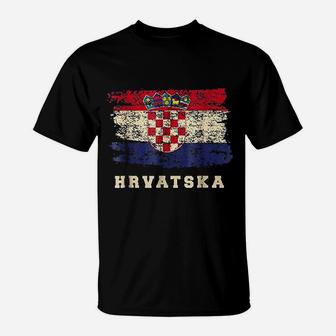 Croatia Soccer Football Croatian Jersey Hrvatska T-Shirt - Seseable
