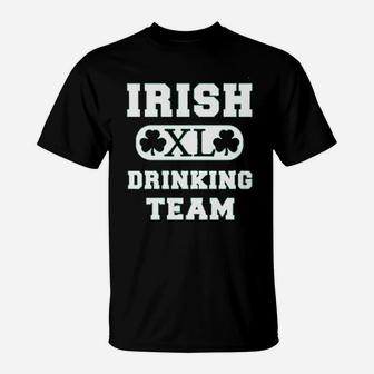 Custom Saint Patricks Day Add Your Name And Number T-Shirt - Seseable