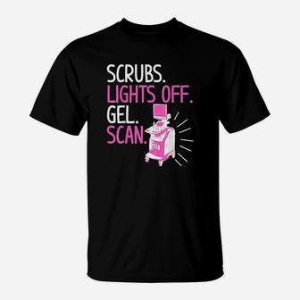 Cute Sonography Ultrasound Tech Sonographer T-Shirt - Seseable