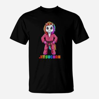 Cute Unicorn Brazilian Jiu-jitsu, Bjj Gift T-Shirt - Seseable