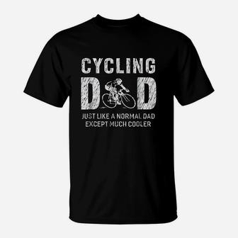 Cycling Dad Gifts For Father T-Shirt - Seseable