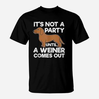 Dachshund Weiner Dog Funny Gift Cute Dog Breed Dachshund T-Shirt - Seseable