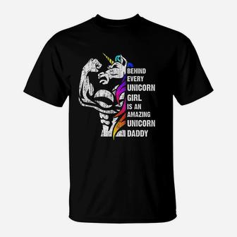 Dad Dadacorn Dadicorn Daddycorn Inspirational T-Shirt - Seseable