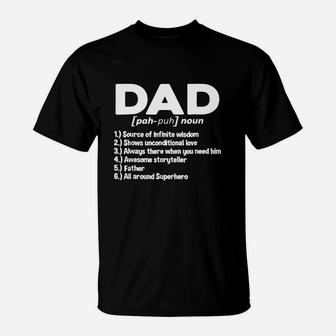 Dad Noun Definition T-Shirt - Seseable