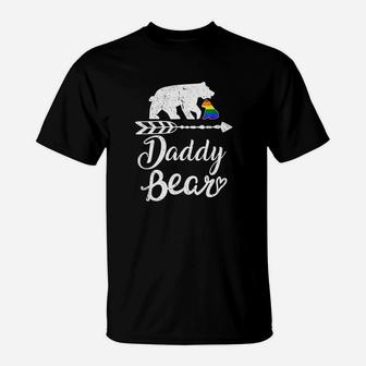 Daddy Bear Lgbt Rainbow Pride Gay Lesbian T-Shirt - Seseable