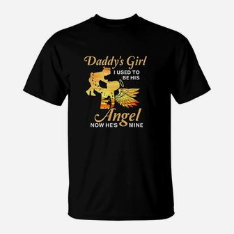 Daddy Dad Memorial Loss Of Father T-Shirt - Seseable