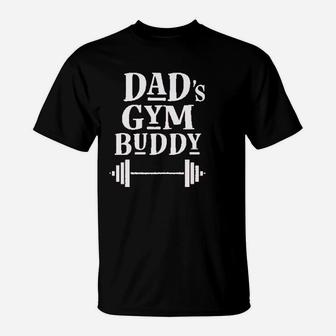 Daddy Gym Buddy Workout Fitness T-Shirt - Seseable