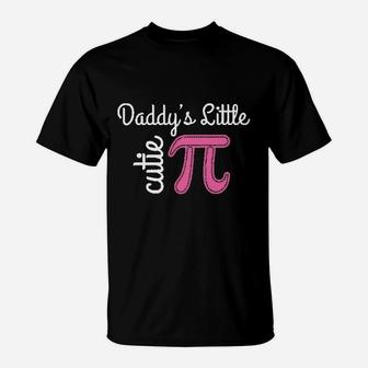 Daddy Little Cutie Pi Day Math, best christmas gifts for dad T-Shirt - Seseable