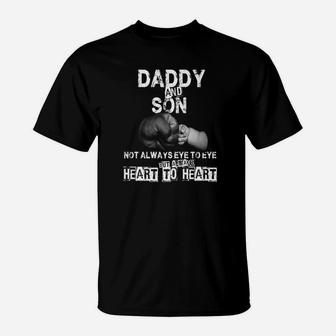 Daddy Son Not Always Eye To Eye T-Shirt - Seseable