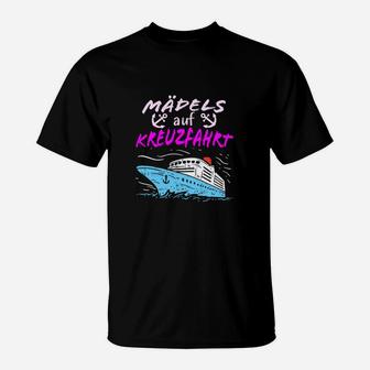 Damen Mädels Auf Kreuzfahrt T-Shirt - Seseable