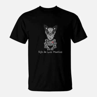 Day Of The Dead Dogs T-Shirt - Seseable