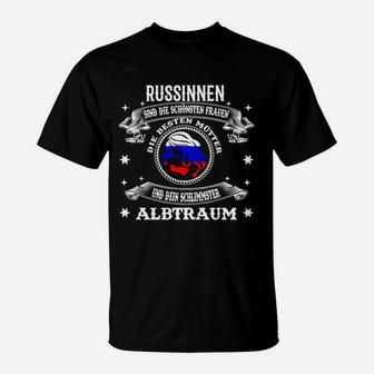 Dein Schlimmster Albtraum Russin T-Shirt - Seseable