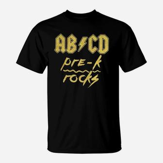 Diamond Abcd Pre-k Rocks T-shirt T-Shirt - Seseable