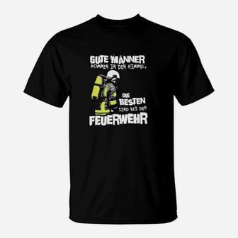 Die Höchen Männer Feuerwehr- T-Shirt - Seseable