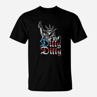 Dilly Dilly Statue Of Liberty Usa America Patriotic T-Shirt - Seseable