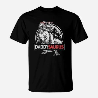 Dinosaur Gift Daddy, best christmas gifts for dad T-Shirt - Seseable