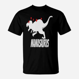 Dinosaur Mama Saurus, birthday gifts for mom, mother's day gifts, mom gifts T-Shirt - Seseable