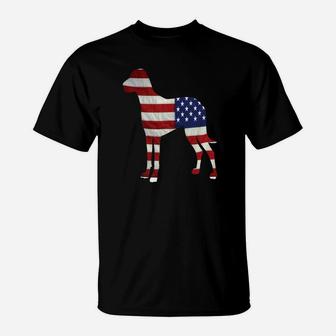 Dog French Bulldog Americans T-Shirt - Seseable