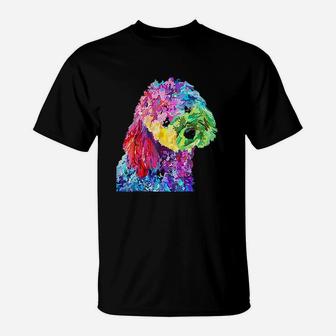 Dog Lover Gifts Colorful Cool Poodle T-Shirt - Seseable