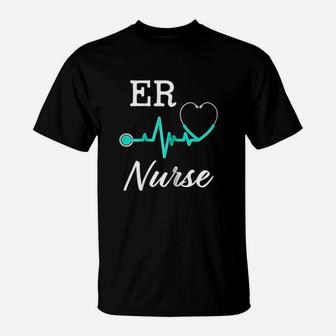 Er Nurse Emergency Room Nursing Rn T-Shirt - Seseable