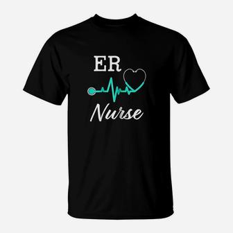 Er Nurse Emergency Room Nursing Rngift T-Shirt - Seseable