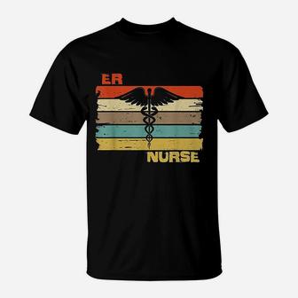 Er Nurse Emergency Room Vintage T-Shirt - Seseable