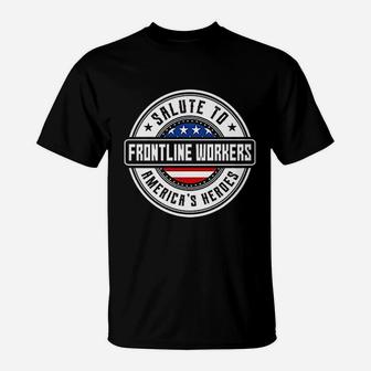 Essential Workers | Thank You Frontline Workers T-Shirt - Seseable
