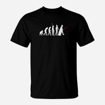 Evolution des Golfspielers Unisex T-Shirt, Golf Motiv Tee - Seseable