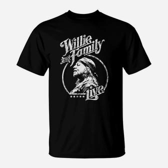 Exclusive Willie And Family Live Vintage Heather T-Shirt | Seseable CA