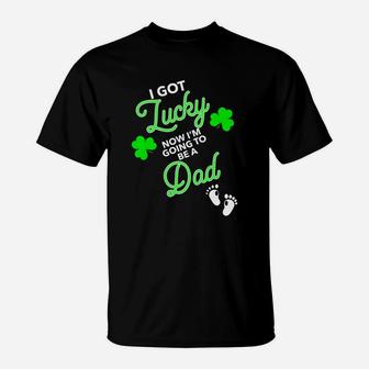 Father To Be St Patricks Day For Expectant Dad T-Shirt - Seseable