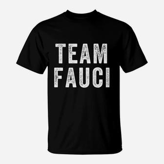 Fauci Retro Style Fauci Supporter Team Vintage Gift T-Shirt - Seseable