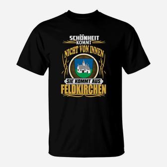 Feldkirchen Stolz T-Shirt mit Schönheit aus Feldkirchen-Motiv - Seseable