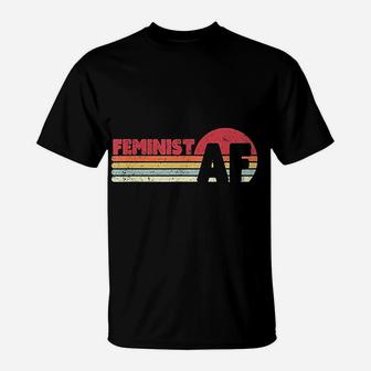 Feminist Af Retro Vintage 70s T-Shirt - Seseable