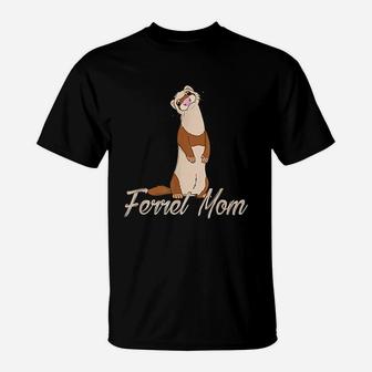 Ferret Moms T-Shirt - Seseable