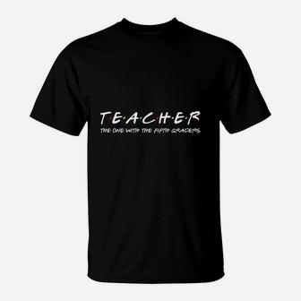 Fifth Grade Teacher Team Funny Elementary Teaching 5th Crew T-Shirt - Seseable