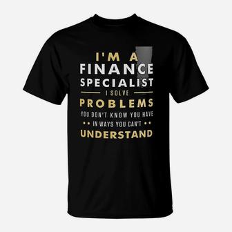 Finance Specialist Gift For Finance Specialist Mug Finance Gift T-Shirt - Seseable