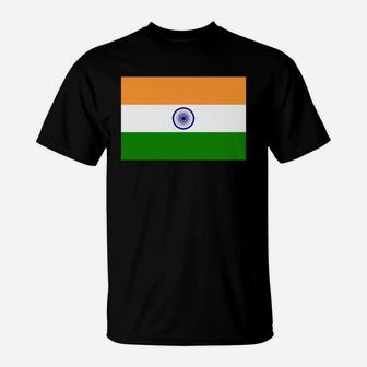 Flag Of India Cool Indian Flag T-shirt T-Shirt - Seseable