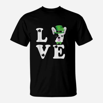 French Bulldog Funny St Patricks Day T-Shirt | Seseable CA